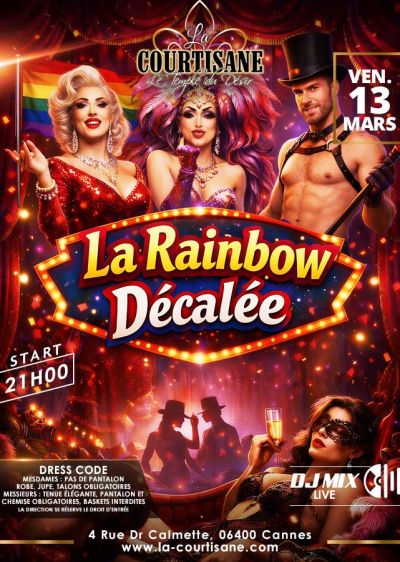 LA RAINBOW DECALEE
