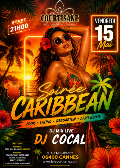 SOIR�E CARRIBEAN 🌴