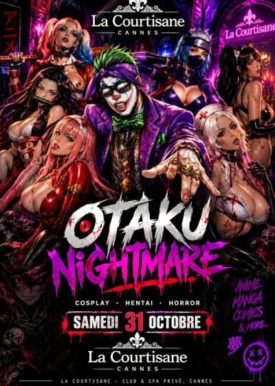 Otaku Nightmare - Halloween cosplay & hentai - 21h � 2h30